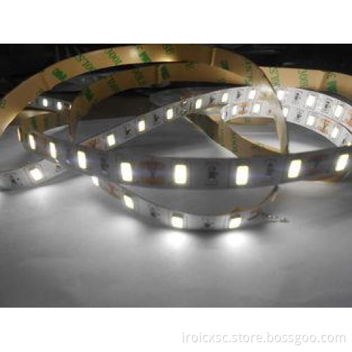 Indoor white IP20 Epistar Flex led Strip light 30leds/m Nat